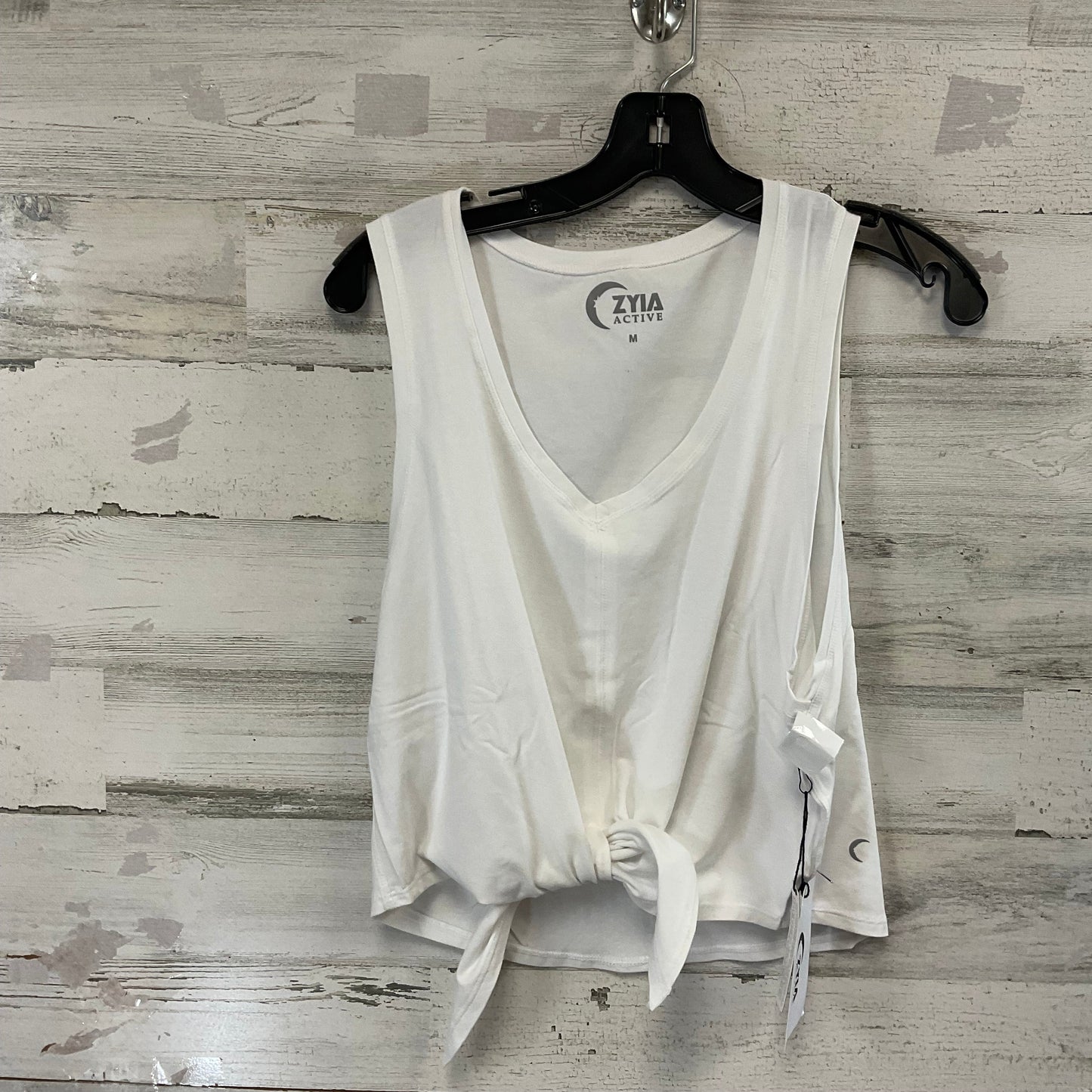 Athletic Tank Top By Zyia In White, Size: M