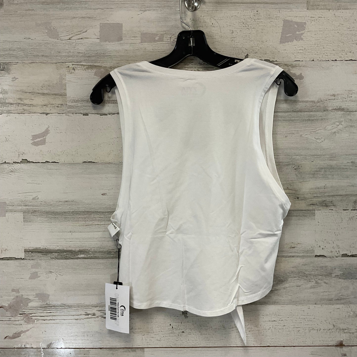 Athletic Tank Top By Zyia In White, Size: M