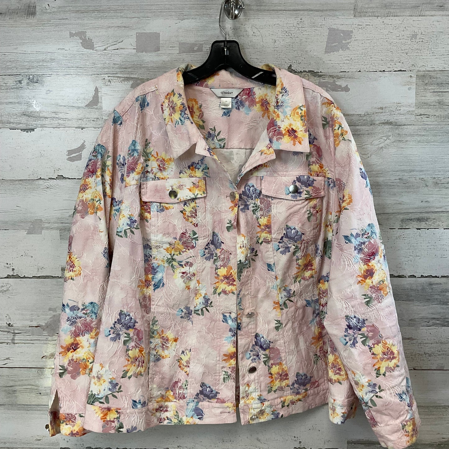 Jacket Other By Cj Banks In Pink, Size: 3x