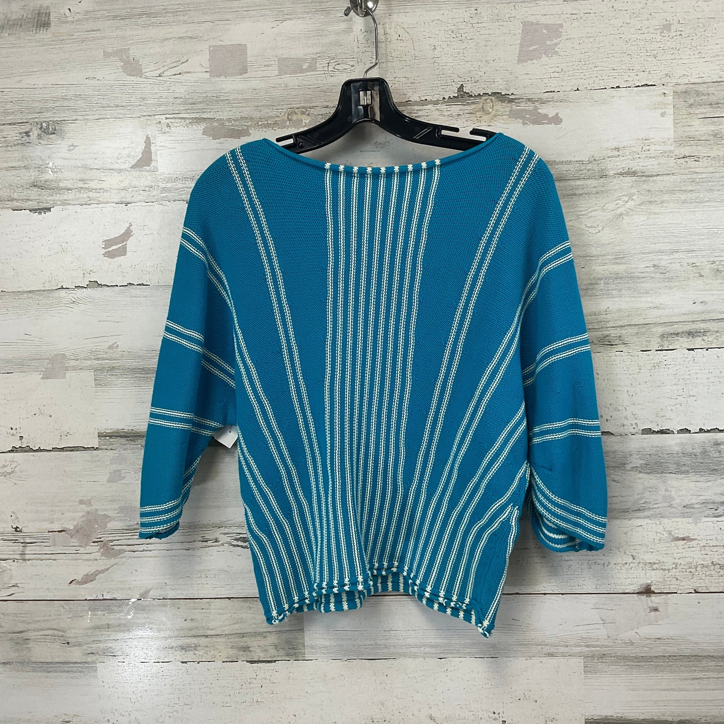 Top Long Sleeve By Moth In Blue, Size: S