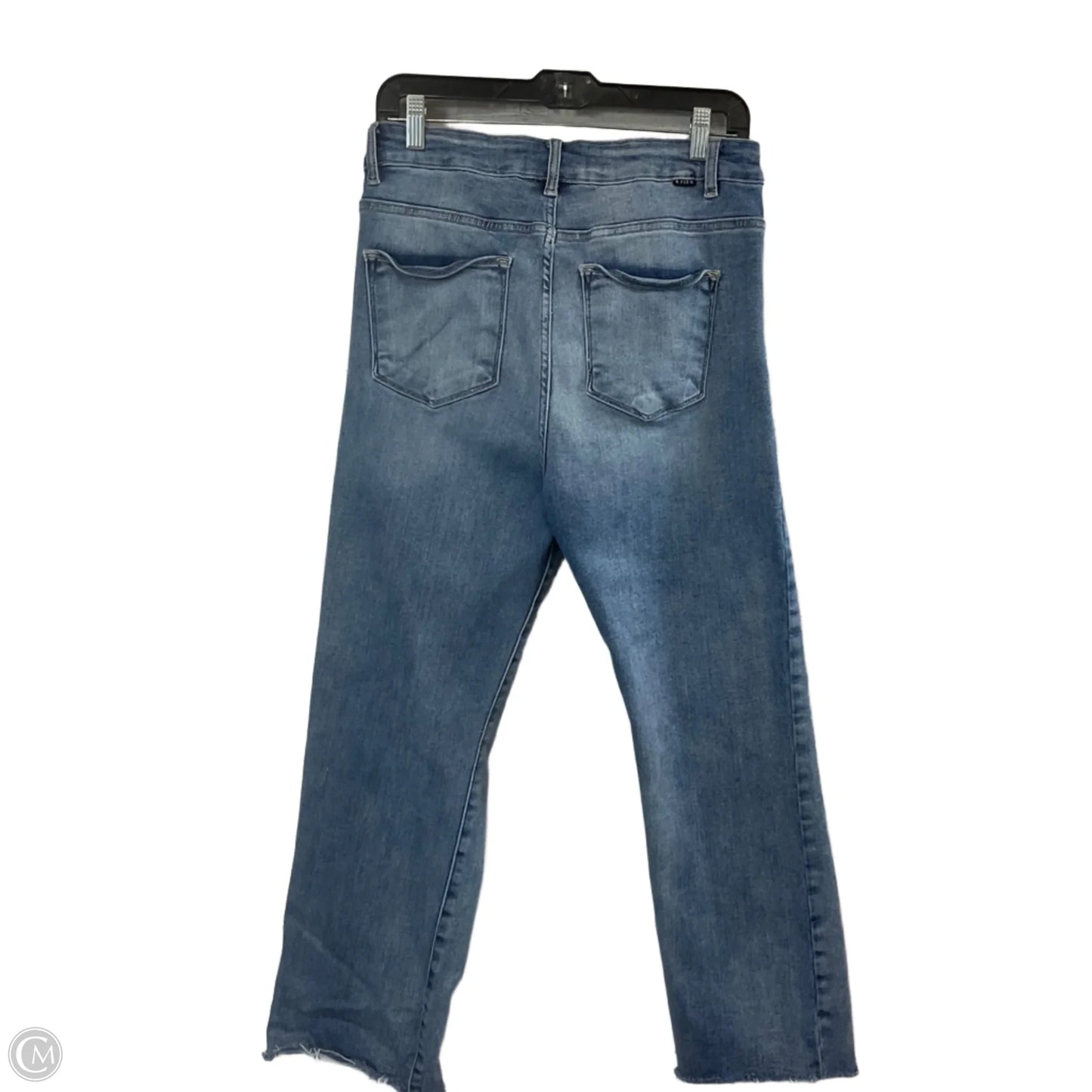 Jeans Straight By Risen In Blue Denim, Size: 1x