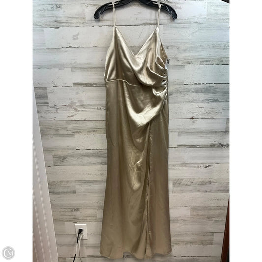 Dress Party Long By BIRDY GREY In Gold, Size: Xl