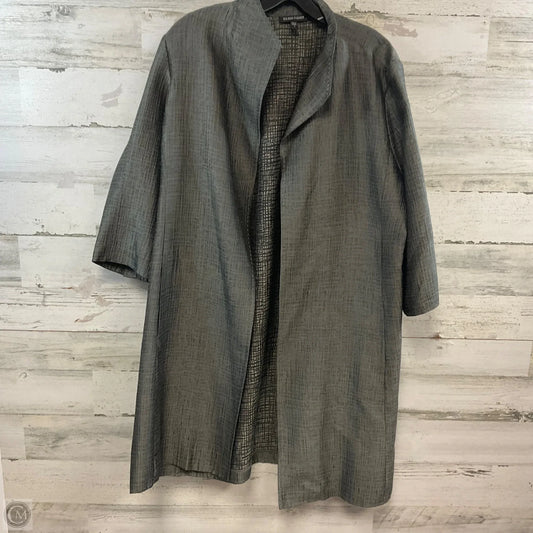 Jacket Other By Eileen Fisher In Green, Size: L