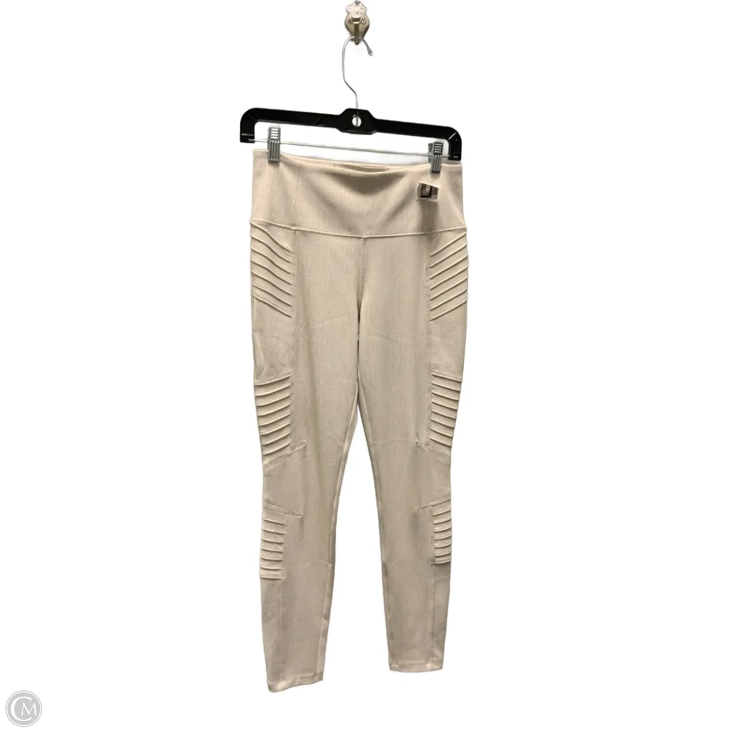 Athletic Leggings By Athleta In Cream, Size: S