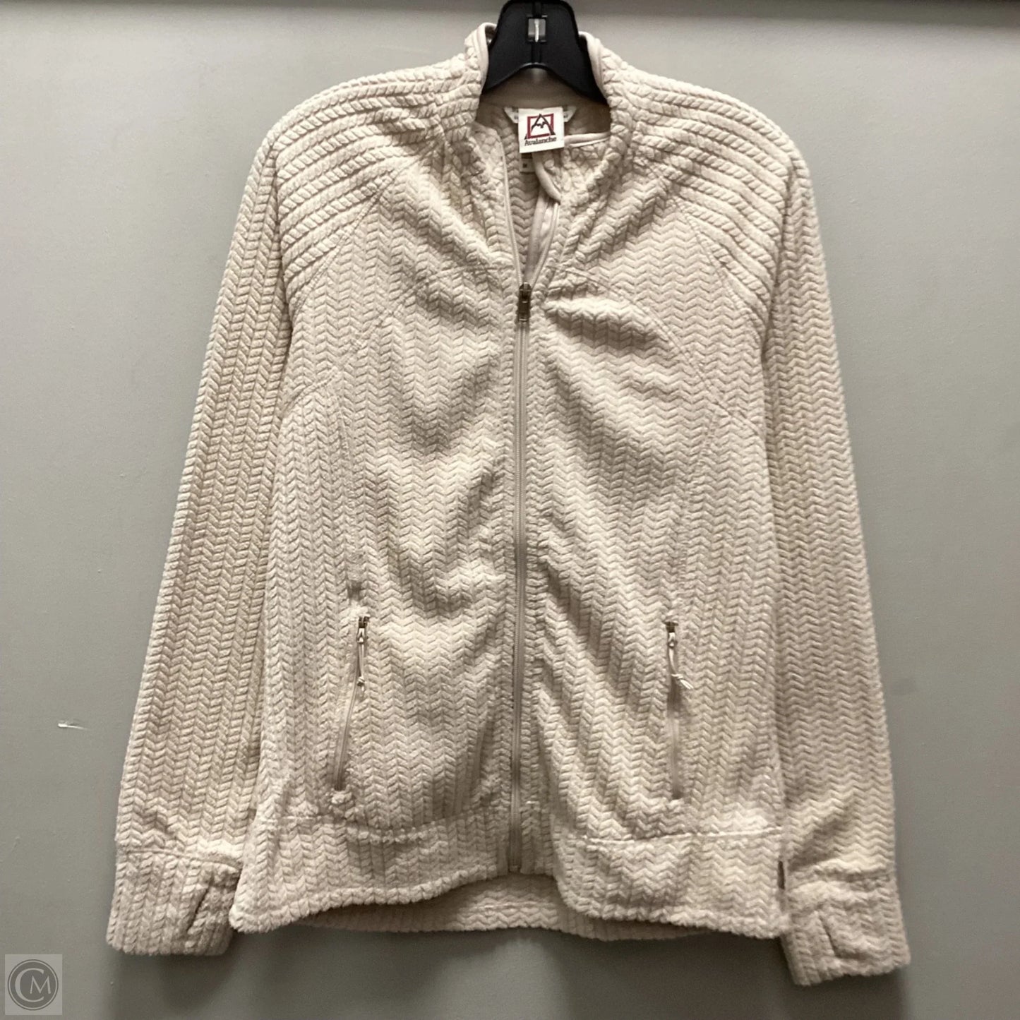 Jacket Fleece By Avalanche In Cream, Size: M