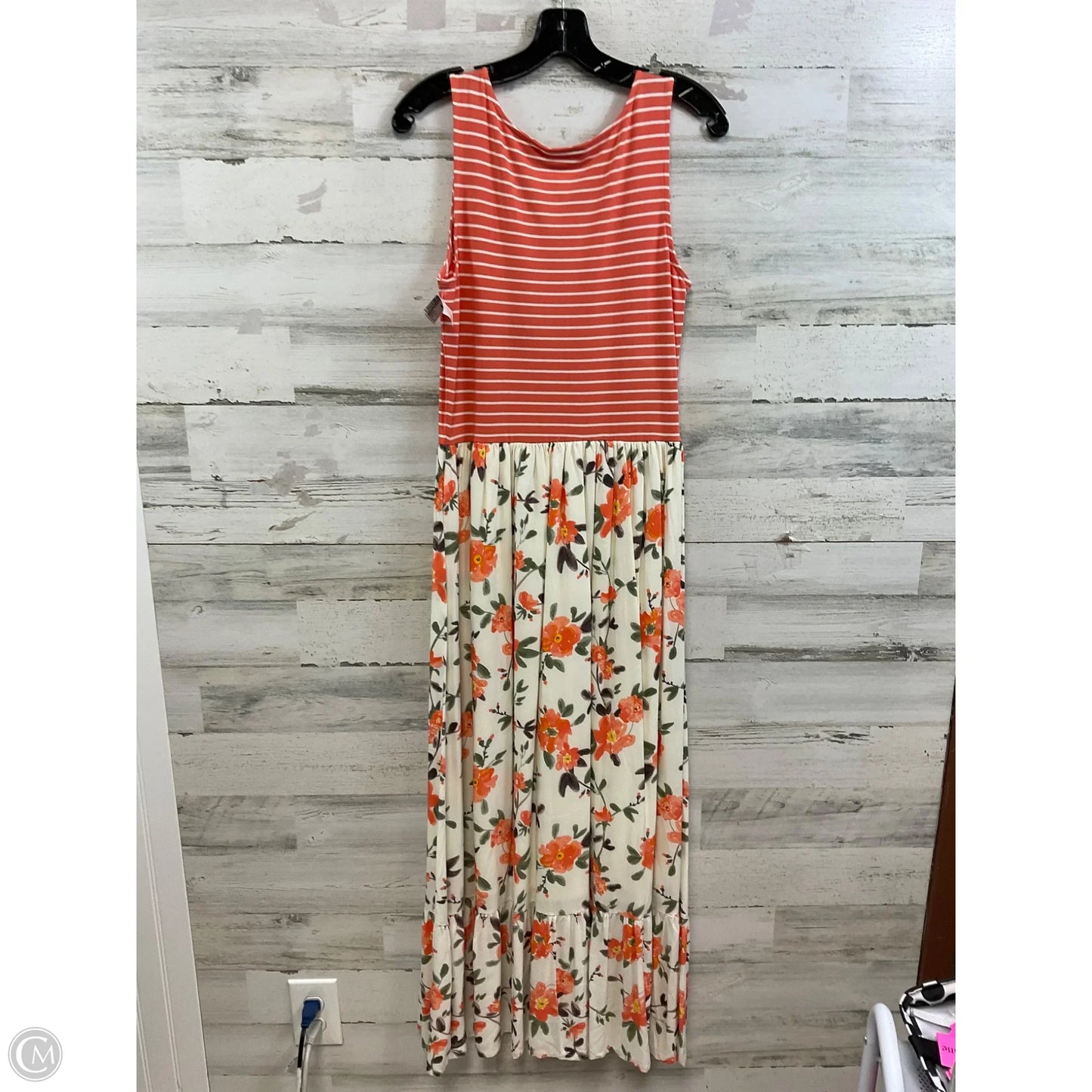Dress Casual Maxi By Matilda Jane In Orange, Size: S