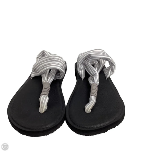 Sandals Flats By Ranberone In Grey, Size: 6.5