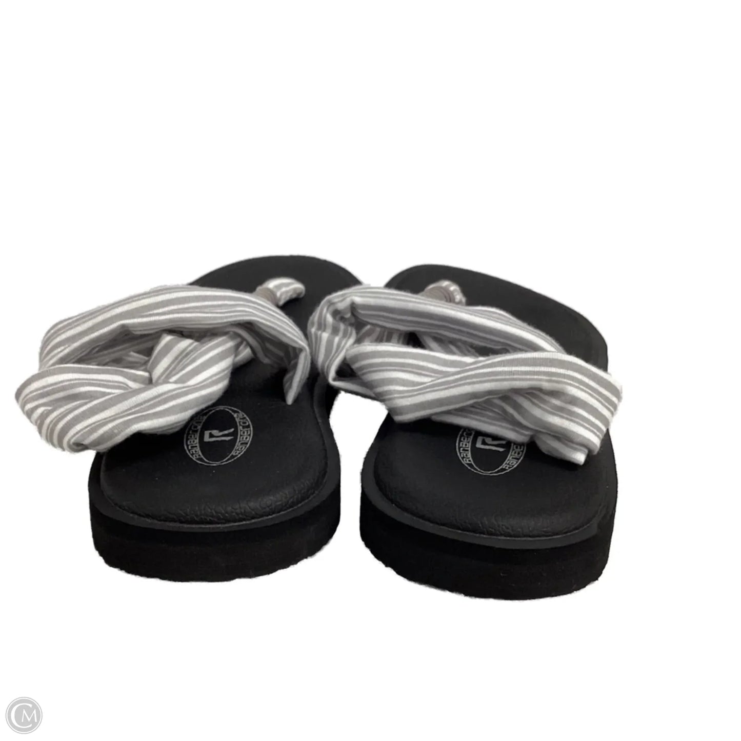 Sandals Flats By Ranberone In Grey, Size: 6.5