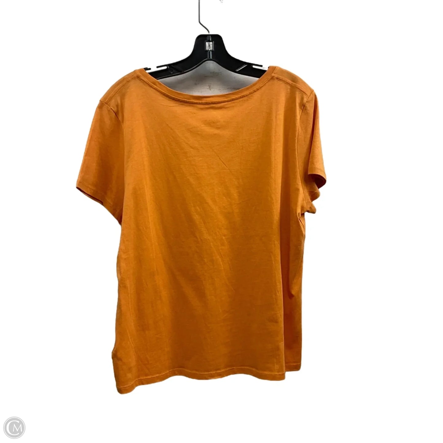 Top Short Sleeve By Joie In Orange, Size: Xl