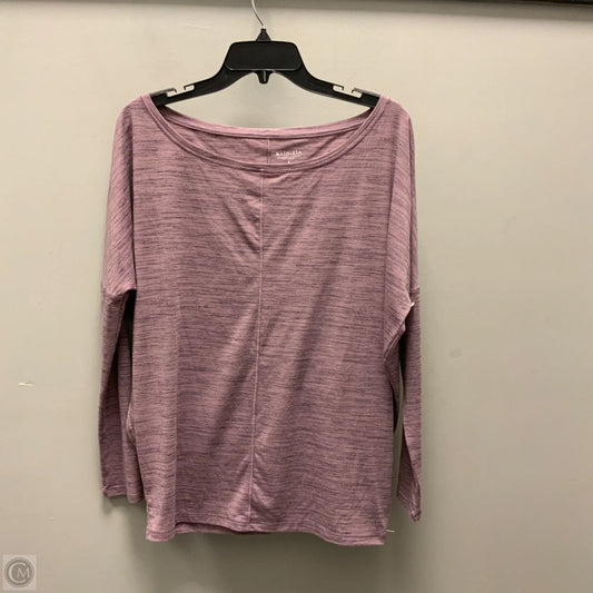 Athletic Top Long Sleeve Crewneck By Athleta In Mauve, Size: S
