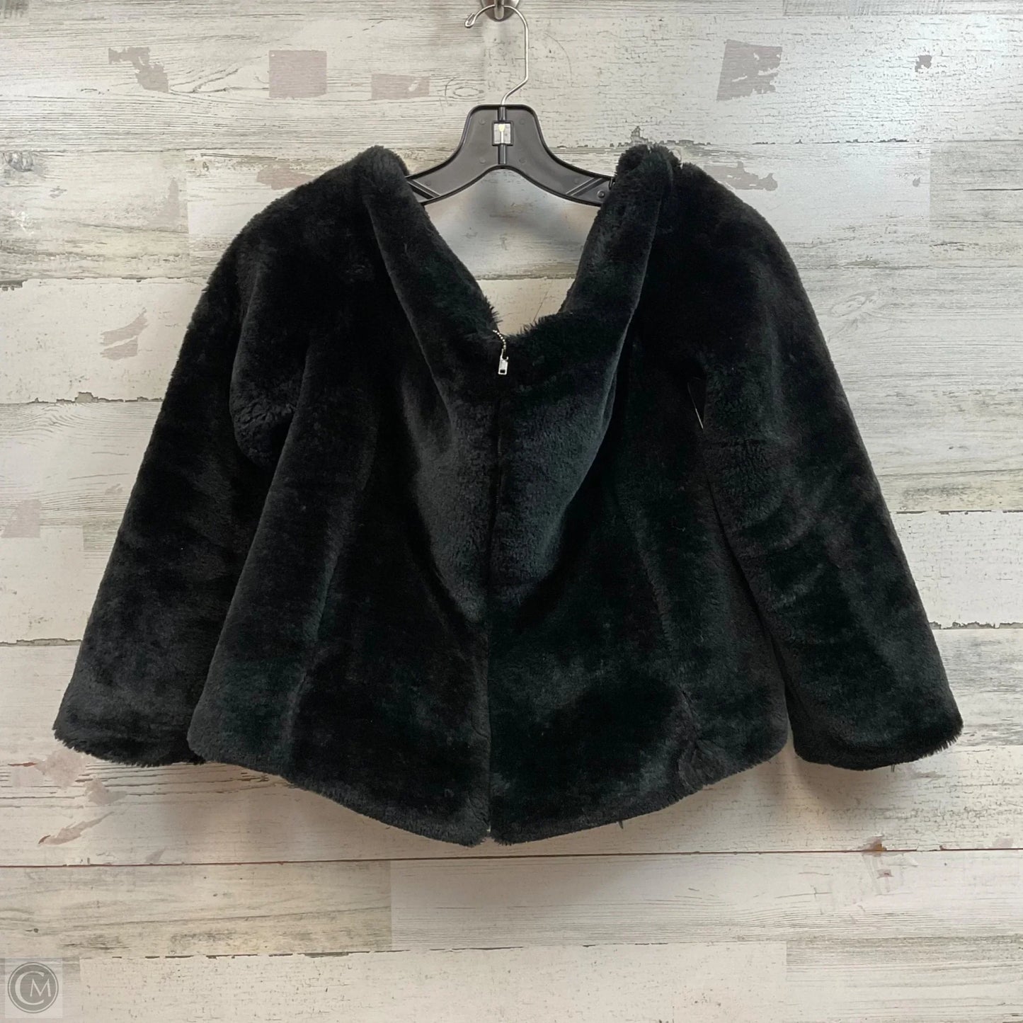 Jacket Faux Fur & Sherpa By Endless Rose In Black, Size: M