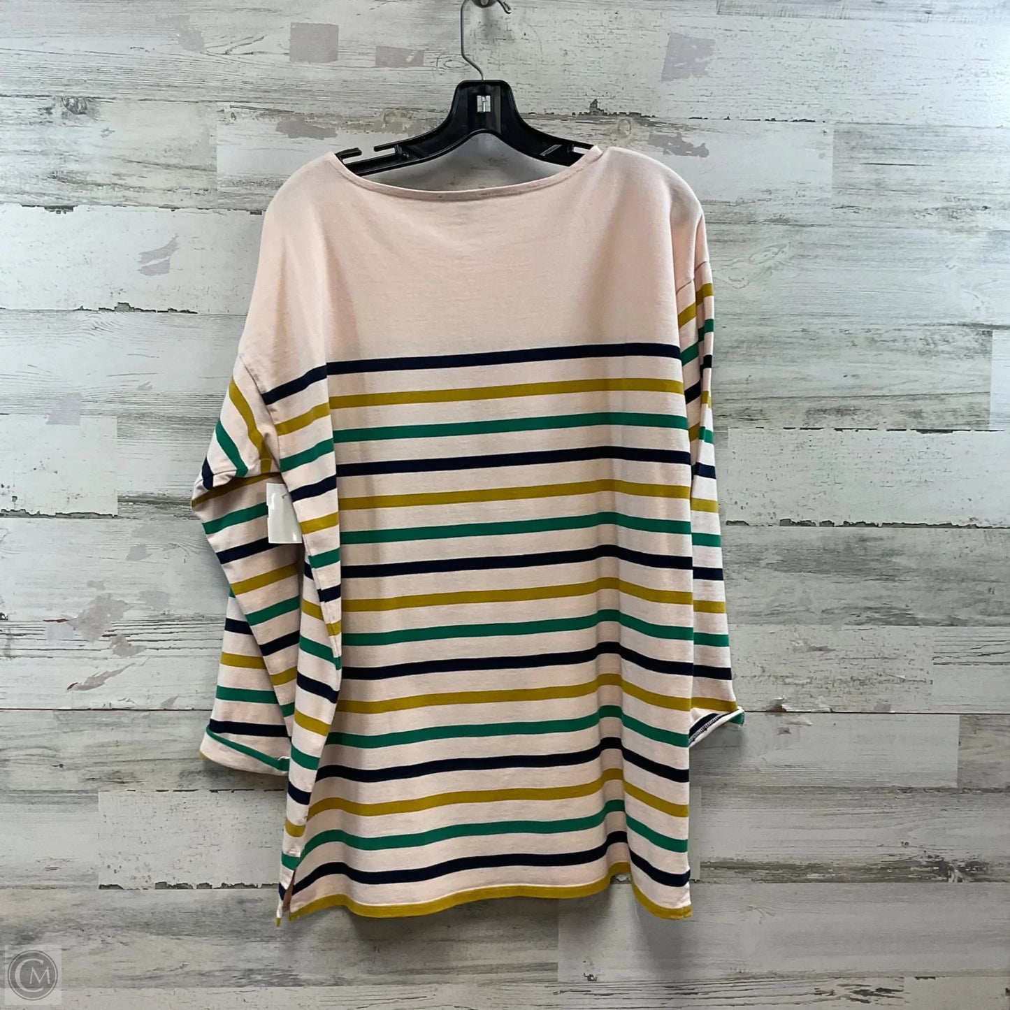 Top Long Sleeve By J. Crew In Peach, Size: L