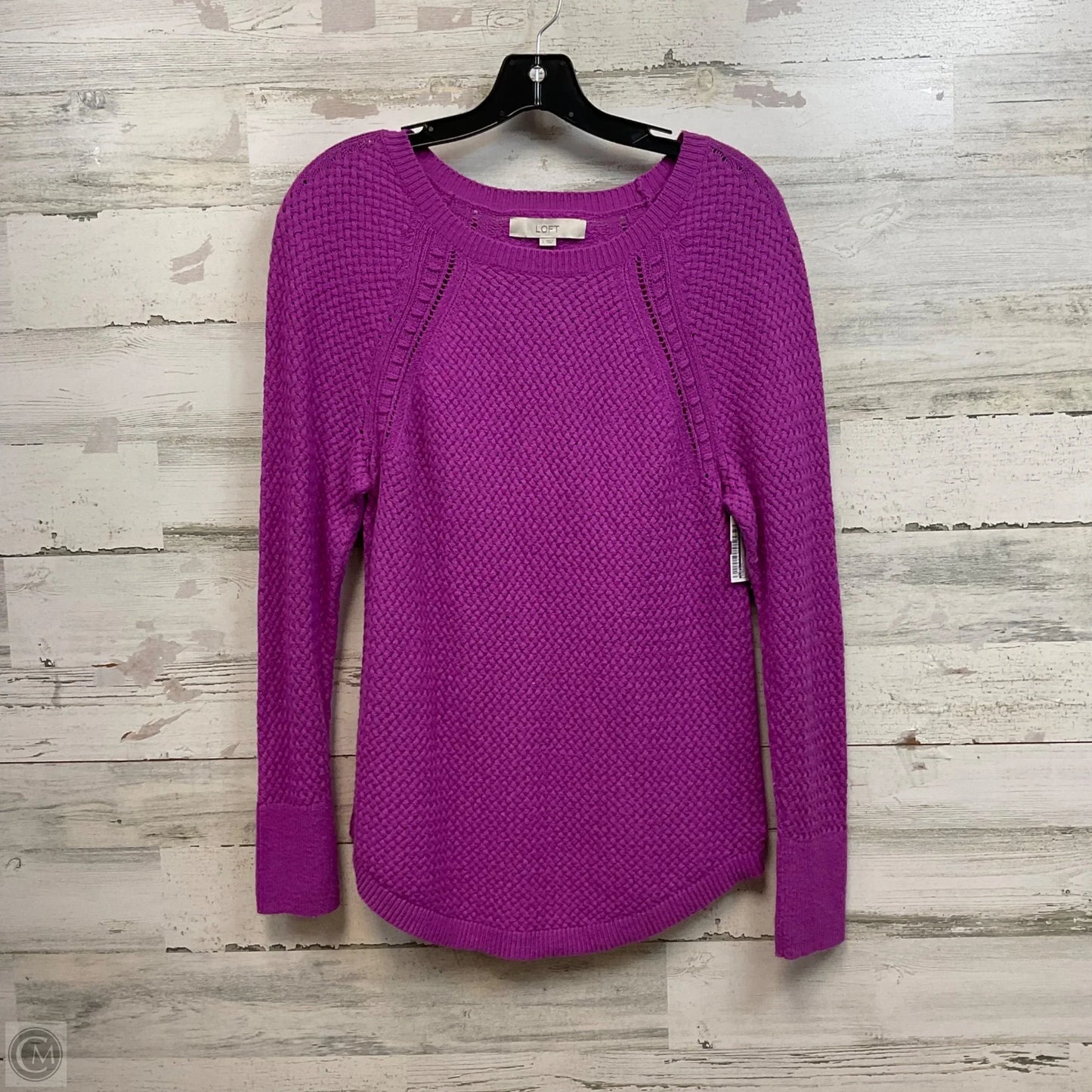 Sweater By Loft In Purple, Size: L