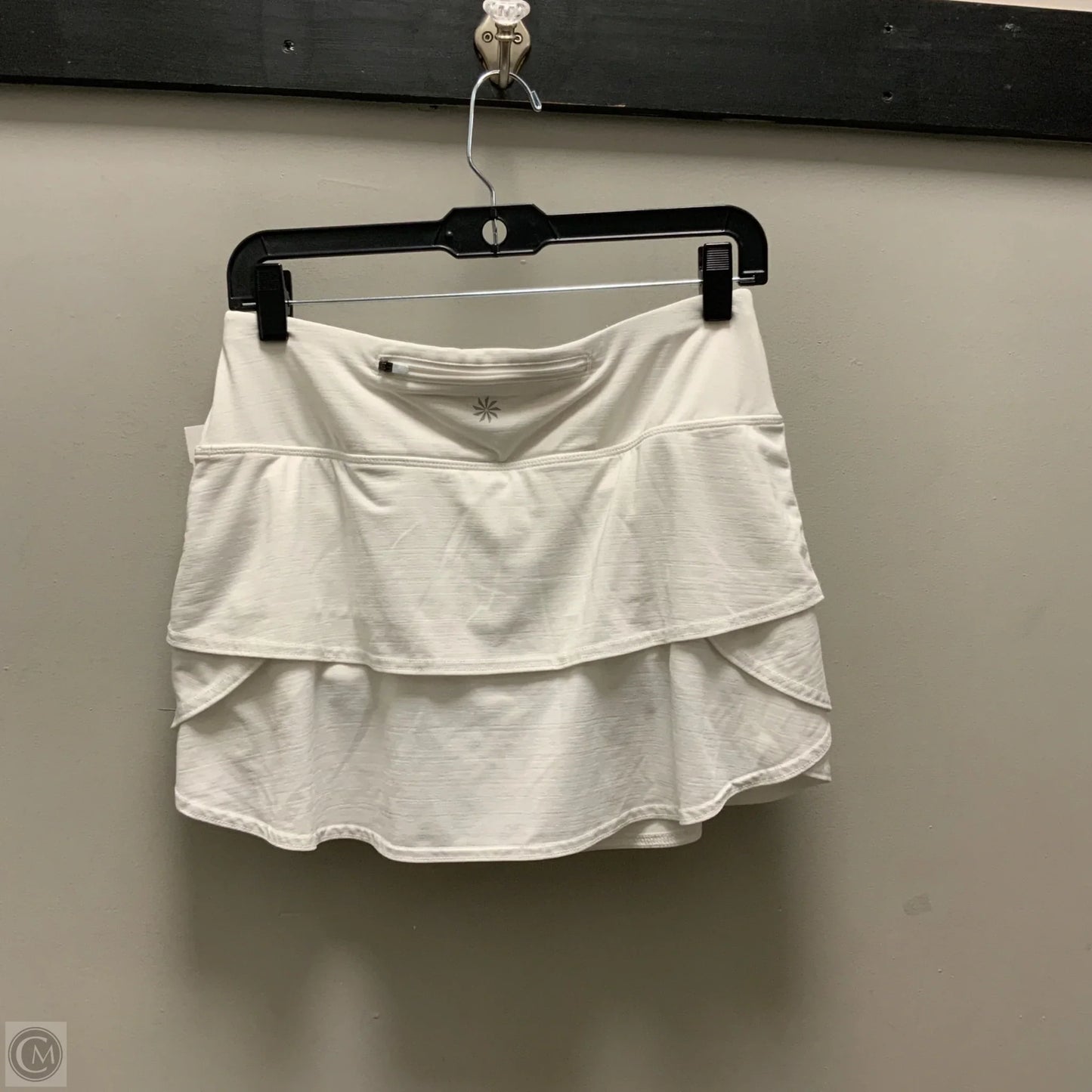 Athletic Skort By Athleta In White, Size: S