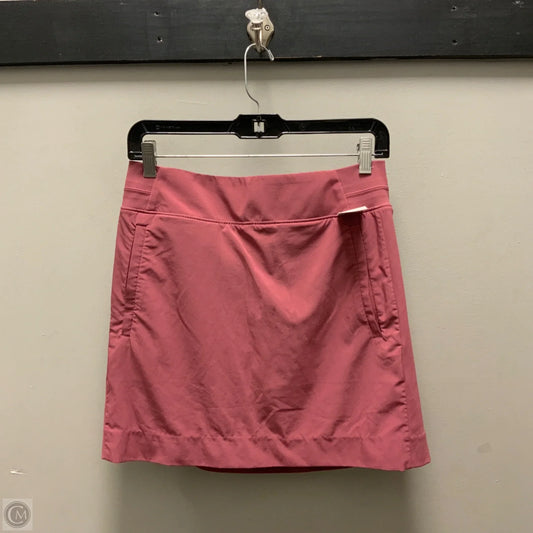 Athletic Skort By Athleta In Pink, Size: 6