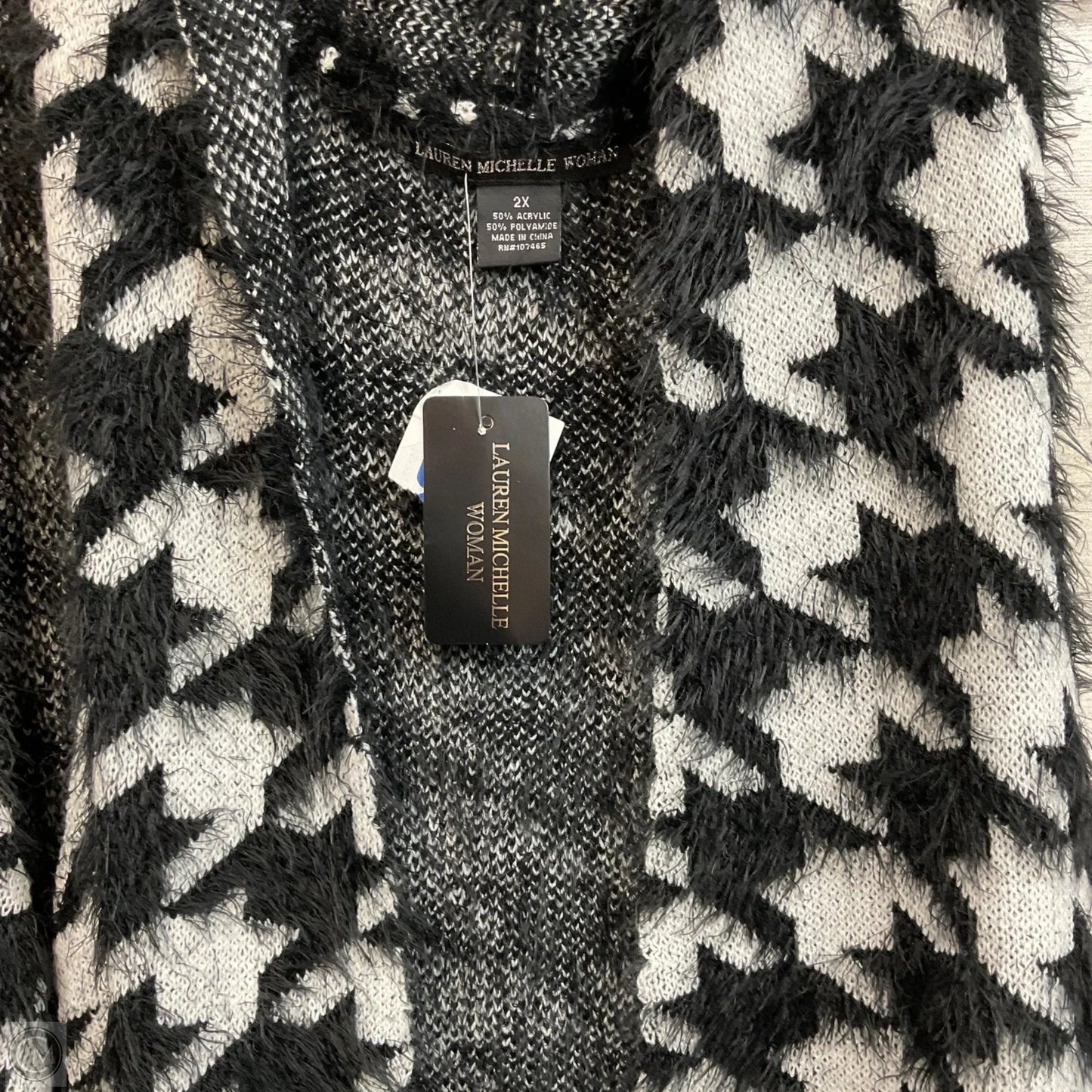 Cardigan By Lauren Michelle In Black, Size: 2x