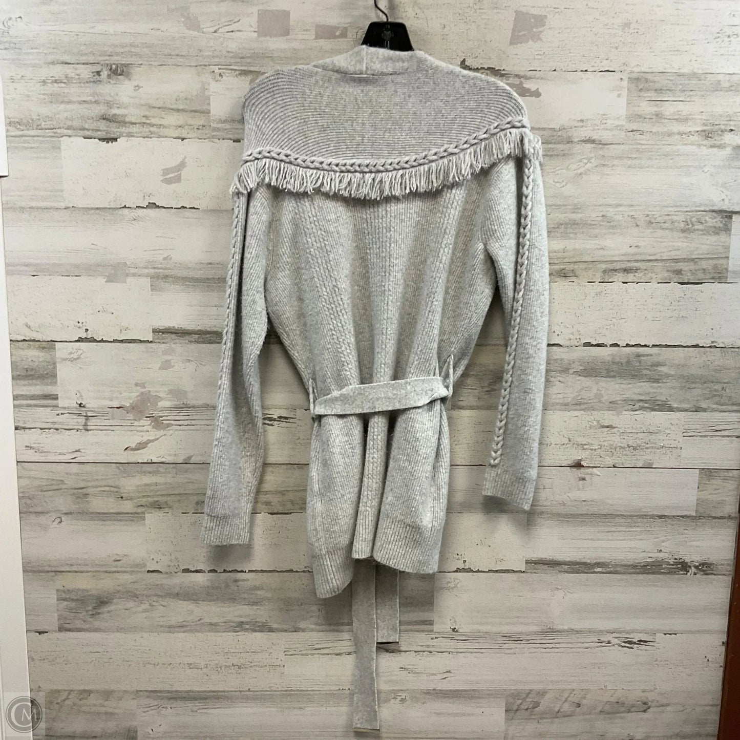 Sweater Cardigan By White House Black Market In Grey, Size: Xs