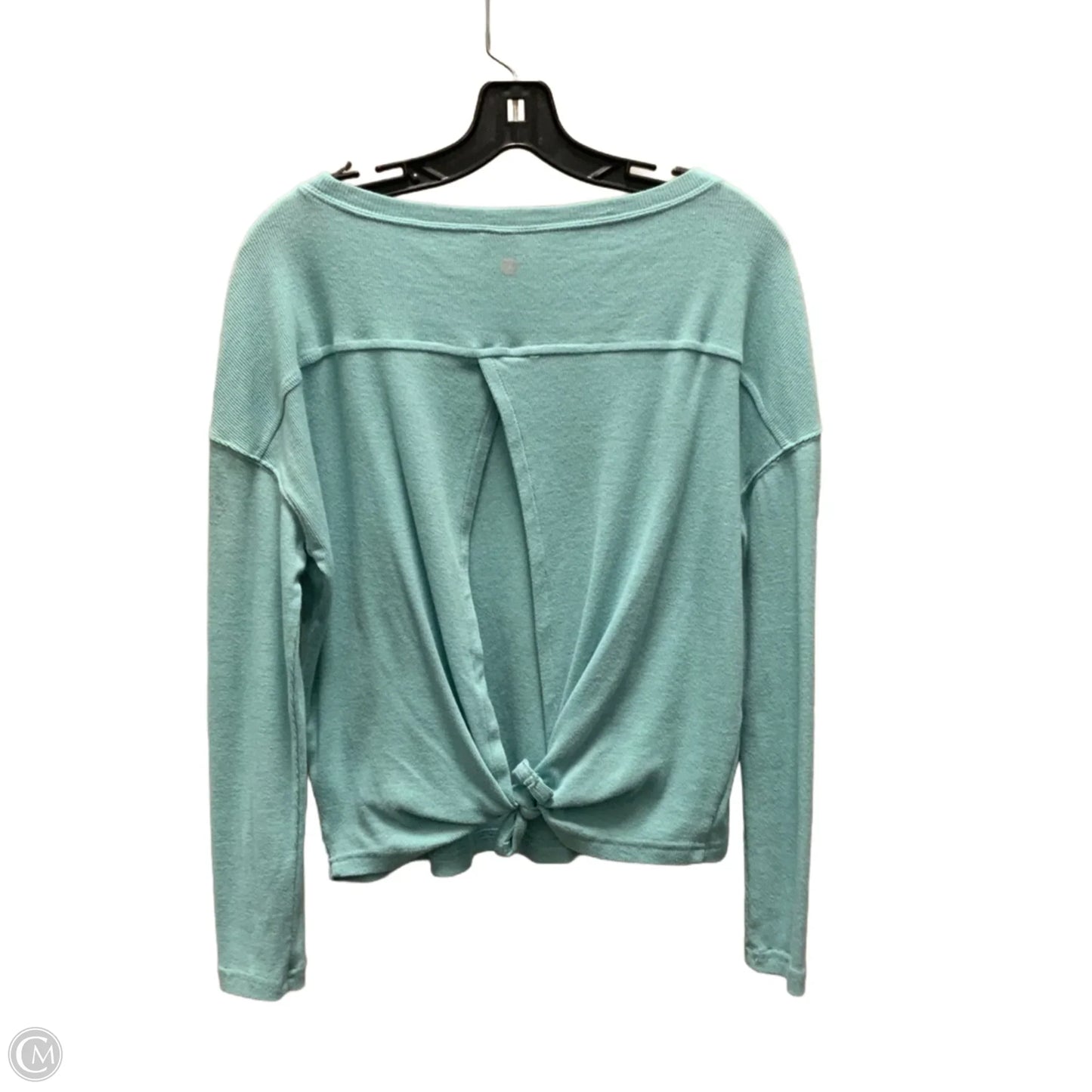 Athletic Top Long Sleeve Crewneck By Zella In Blue, Size: S