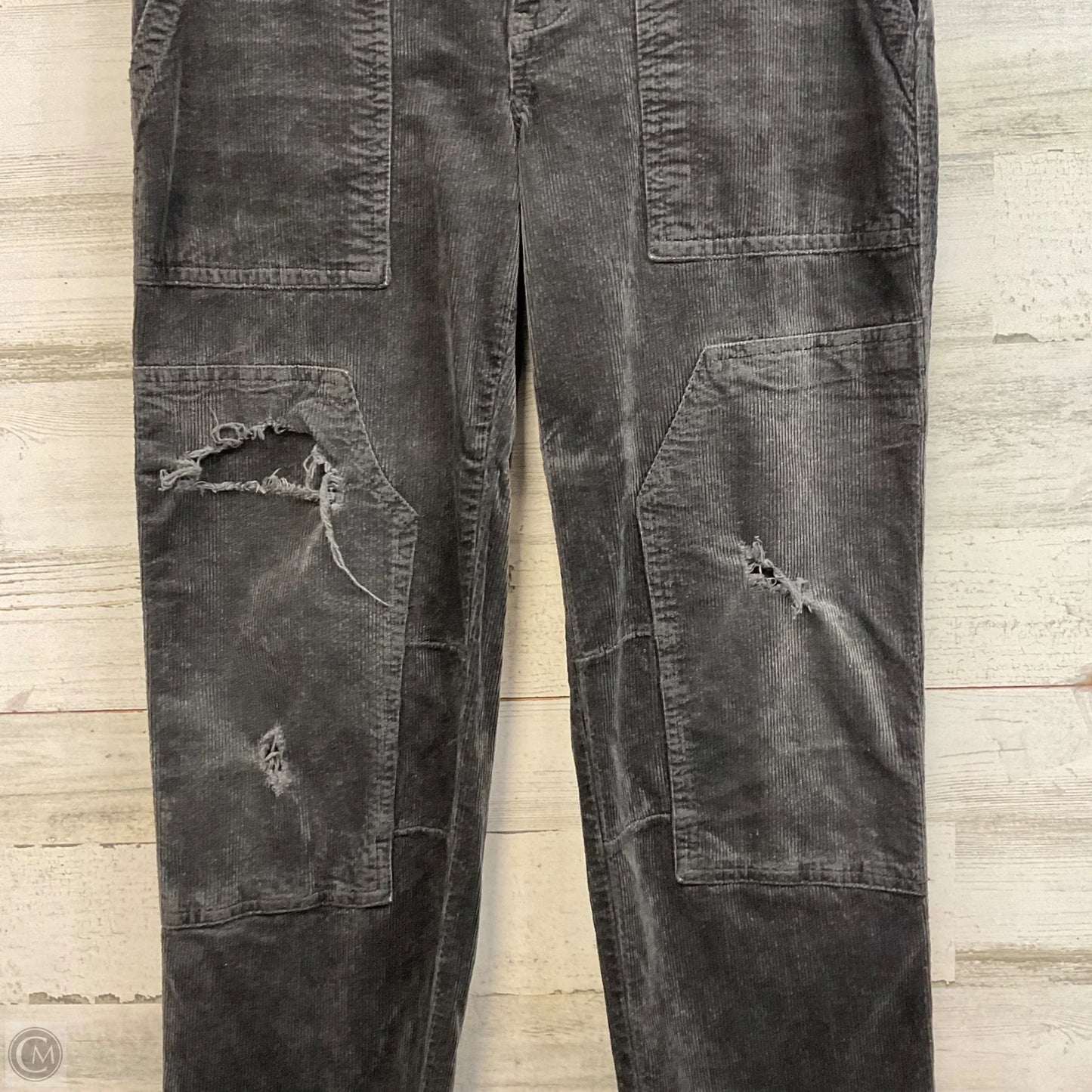 Pants Corduroy By Pilcro In Black, Size: 4