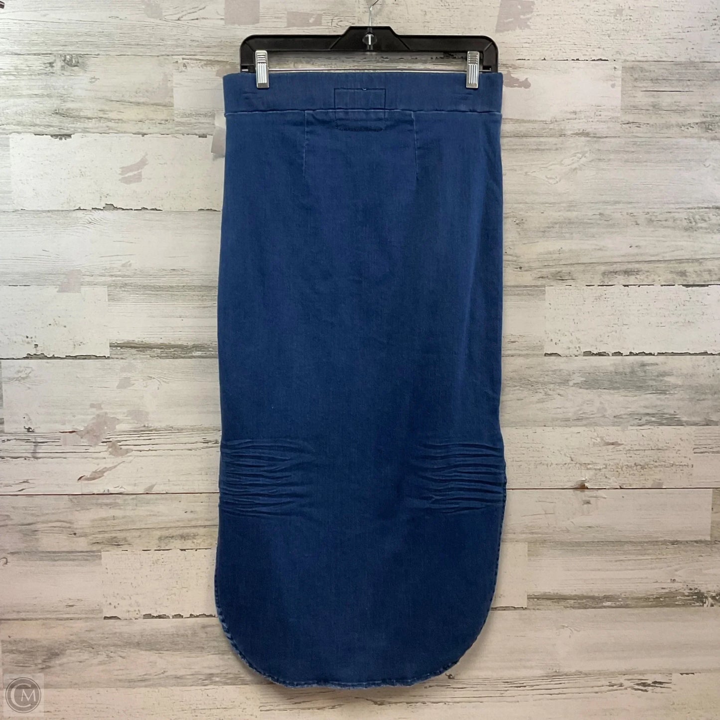 Skirt Midi By Frank And Eileen In Blue Denim, Size: 8
