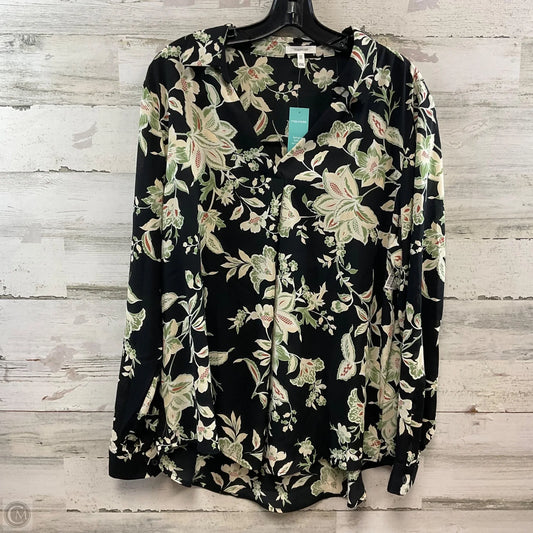 Blouse Long Sleeve By Maurices In Black, Size: Xxl