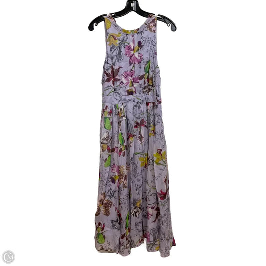 Dress Casual Maxi By Anthropologie In Purple, Size: S