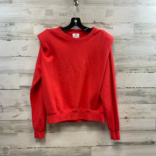 Sweatshirt Crewneck By Sundry In Red, Size: S