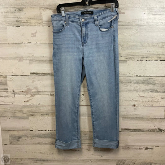 Jeans Straight By Liverpool In Blue Denim, Size: 10