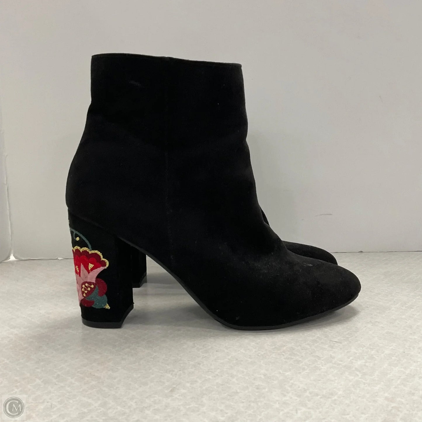 Boots Ankle Heels By Report In Black, Size: 8.5