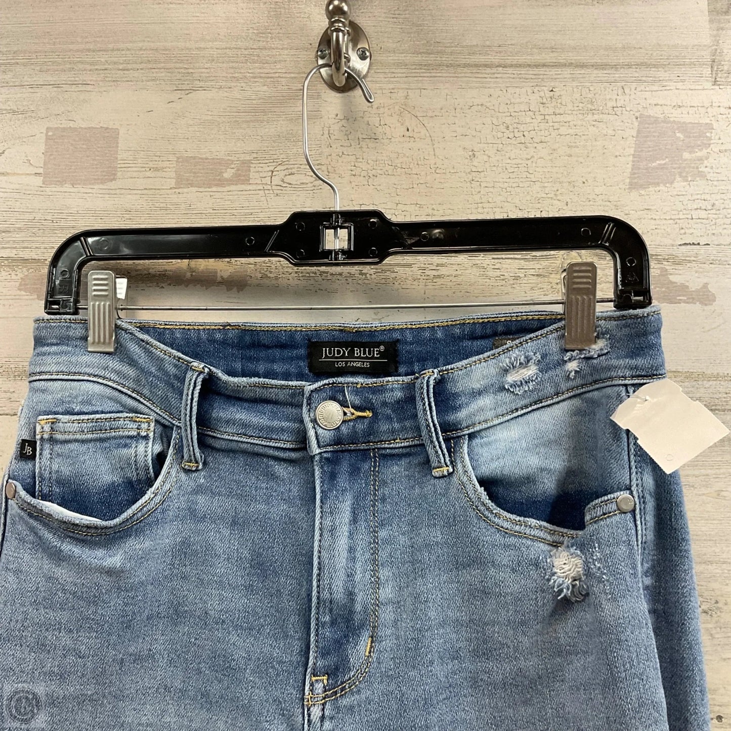 Jeans Straight By Judy Blue In Blue Denim, Size: 4