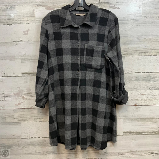 Top Long Sleeve By Soft Surroundings In Grey, Size: S