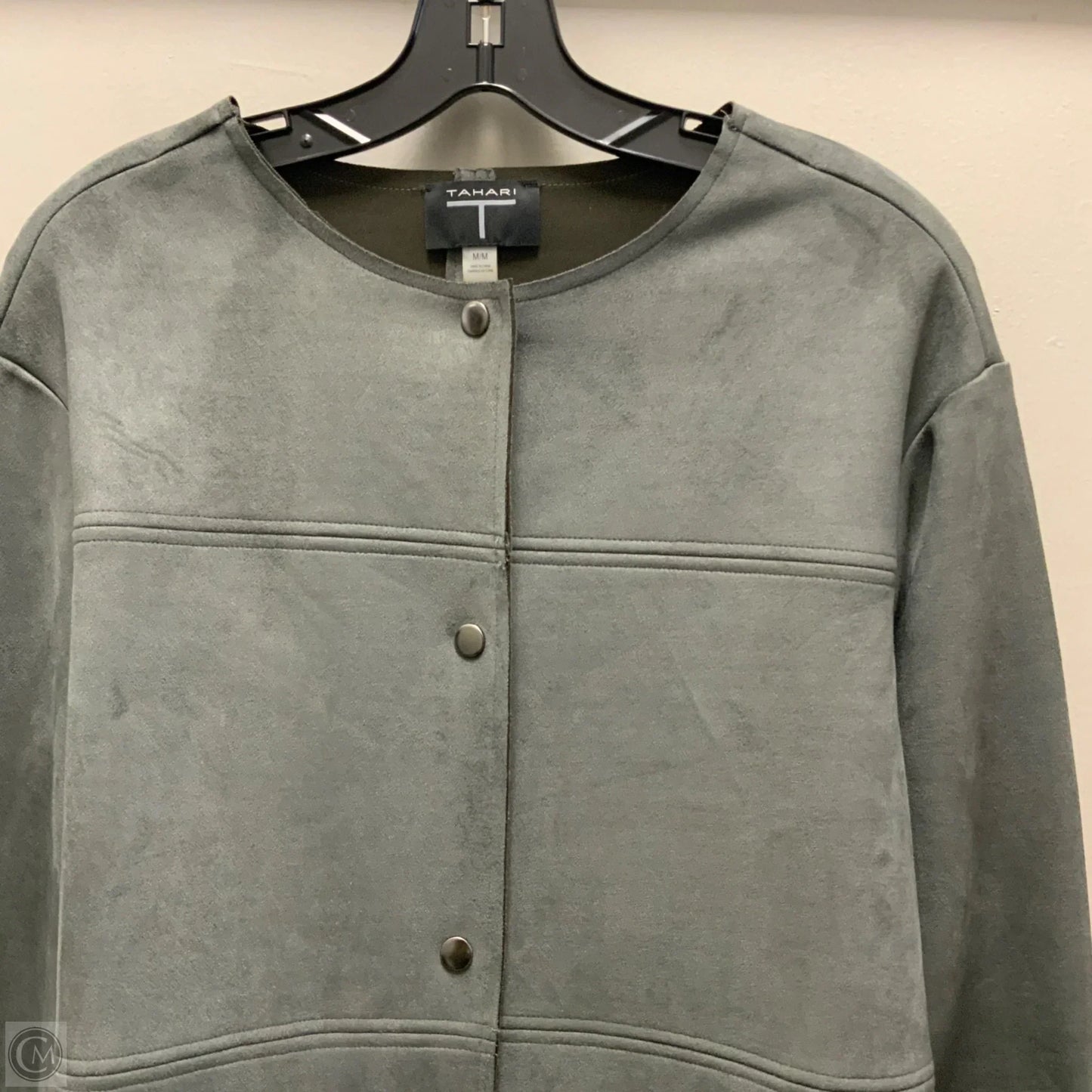 Jacket Other By Tahari In Grey, Size: M