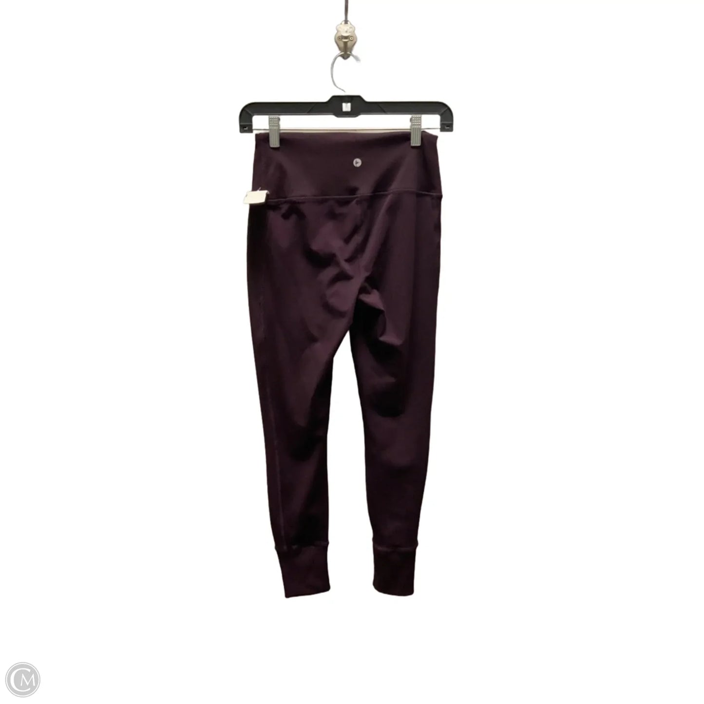 Athletic Leggings By 90 Degrees By Reflex In Maroon, Size: S