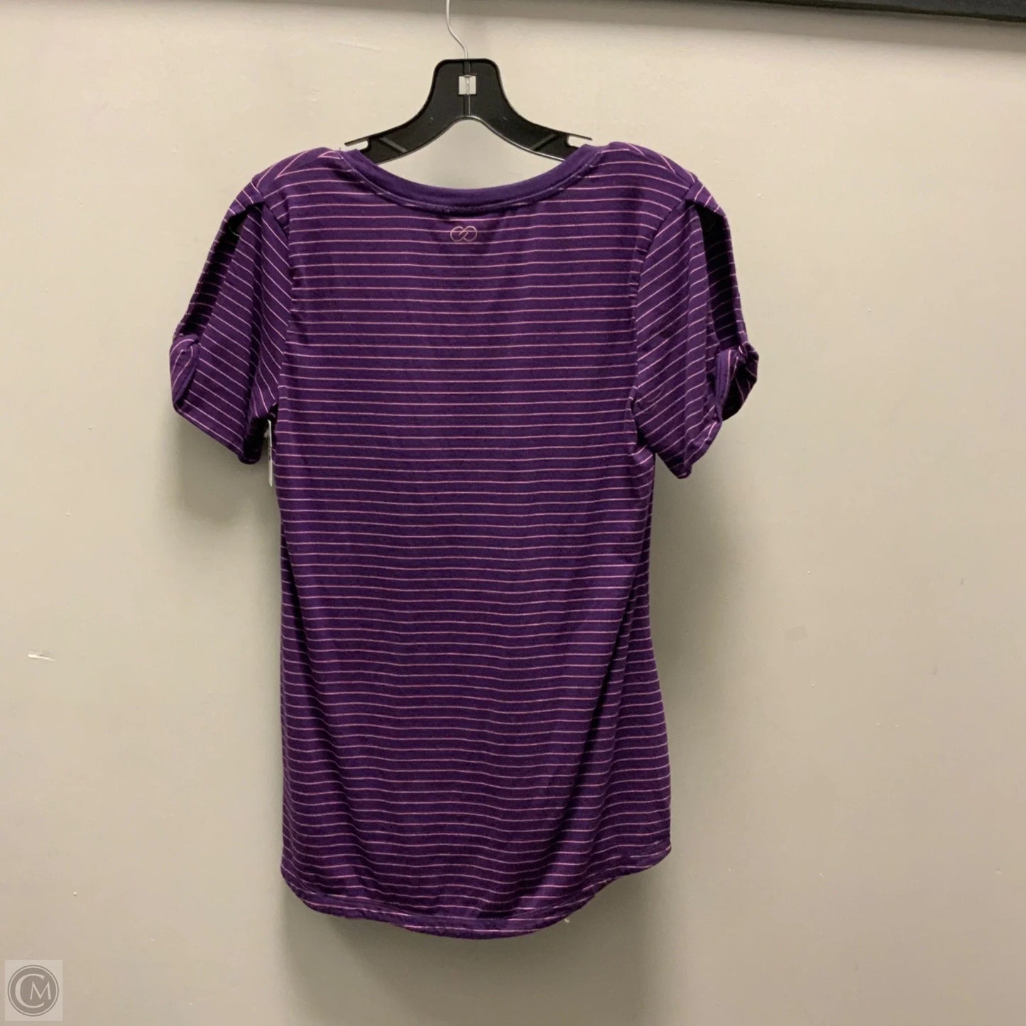 Athletic Top Short Sleeve By Calia In Purple, Size: M