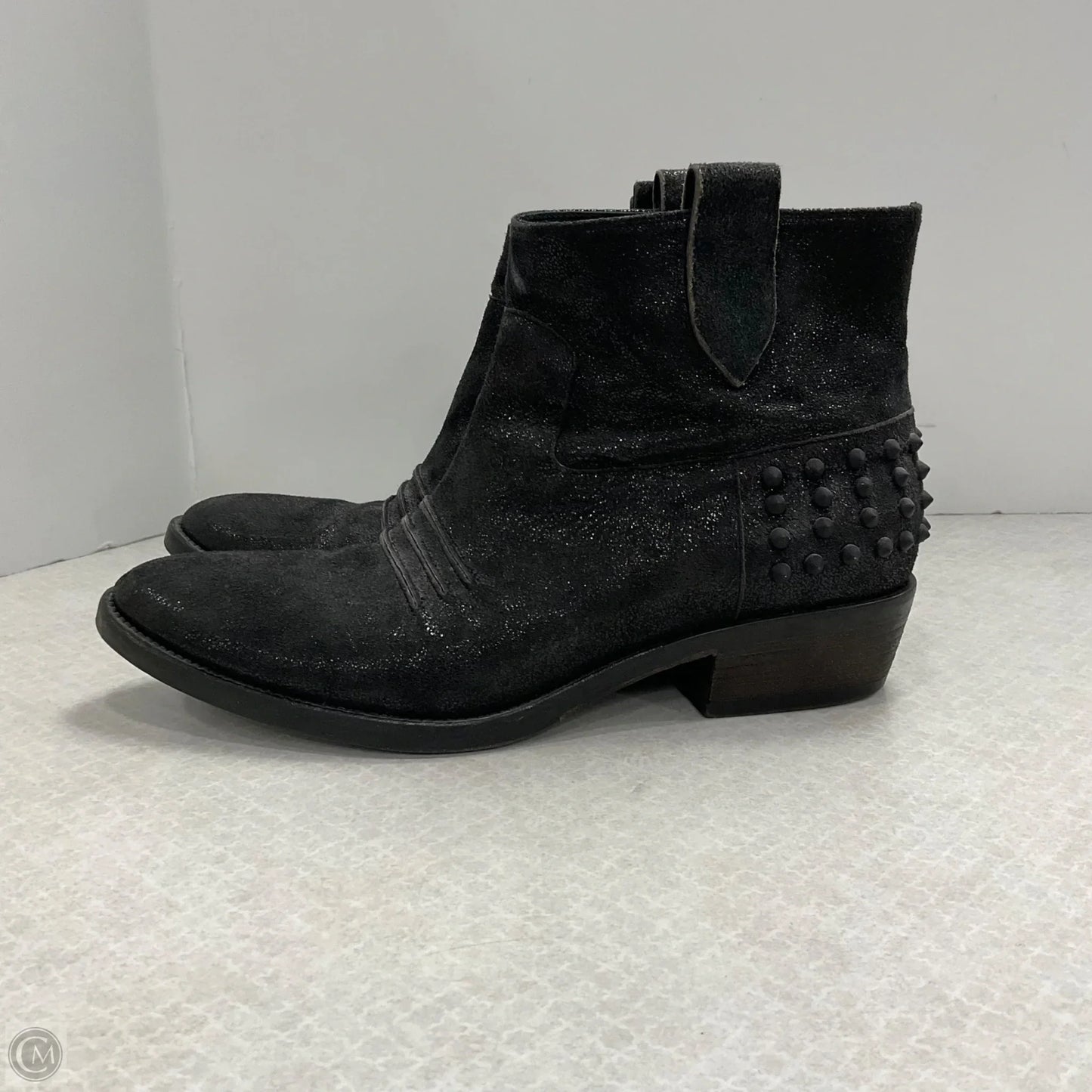 Boots Ankle Flats By Sesto Meucci In Black, Size: 9