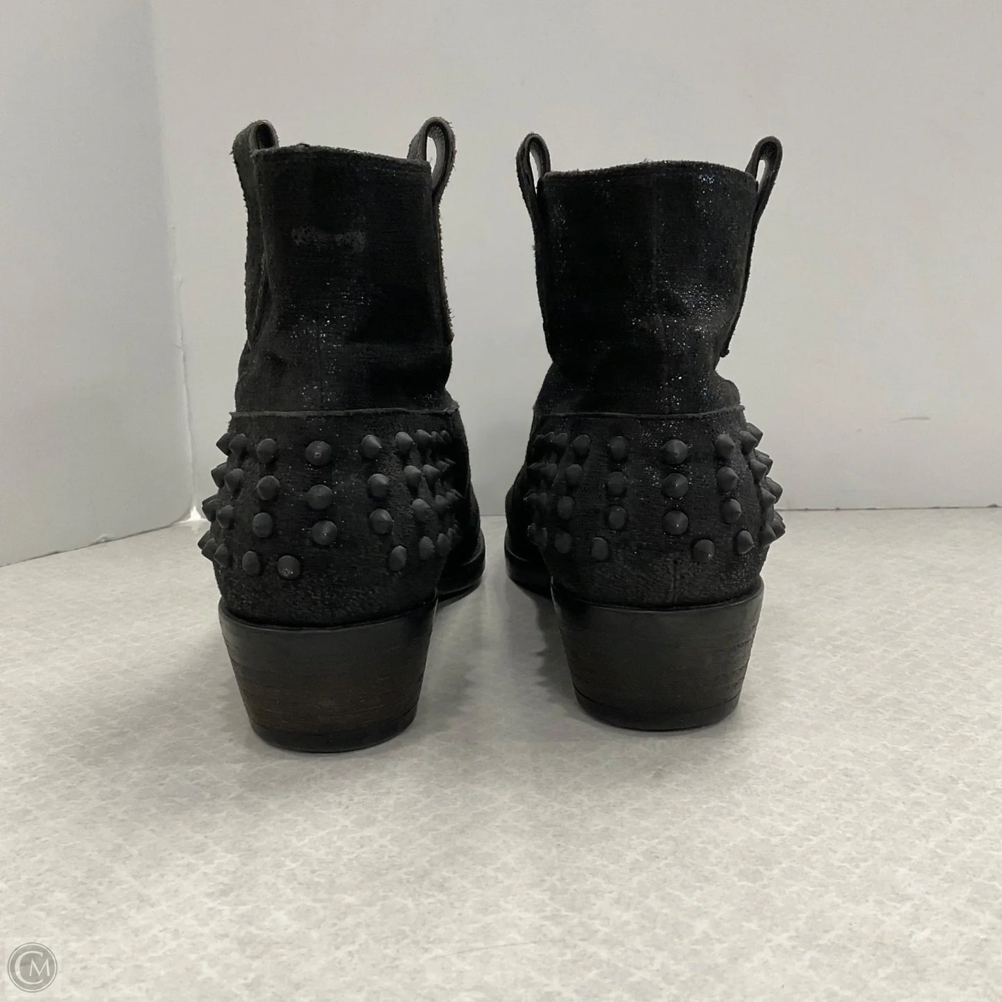 Boots Ankle Flats By Sesto Meucci In Black, Size: 9