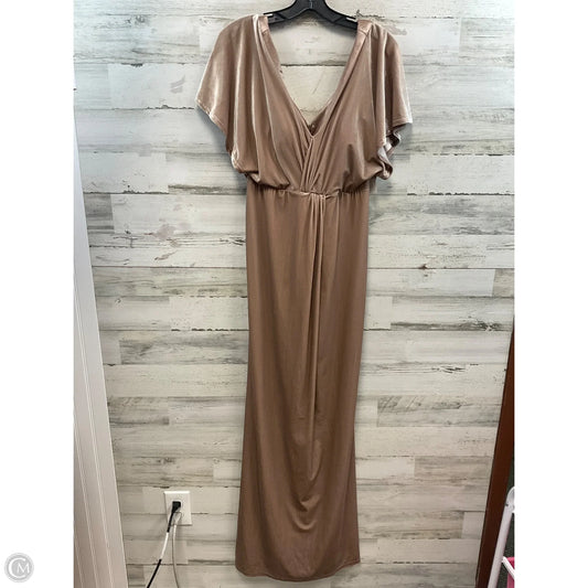 Dress Party Long By REVELRY In Brown, Size: 8