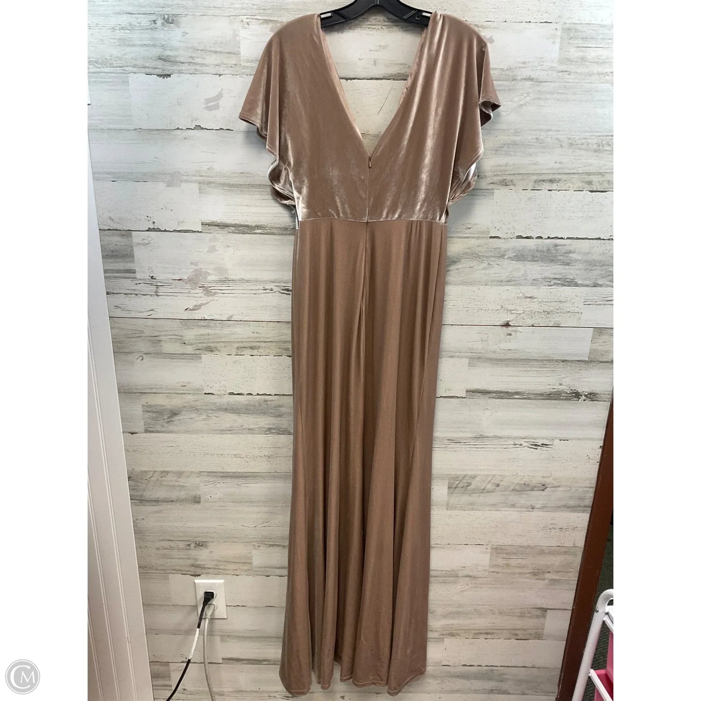 Dress Party Long By REVELRY In Brown, Size: 8