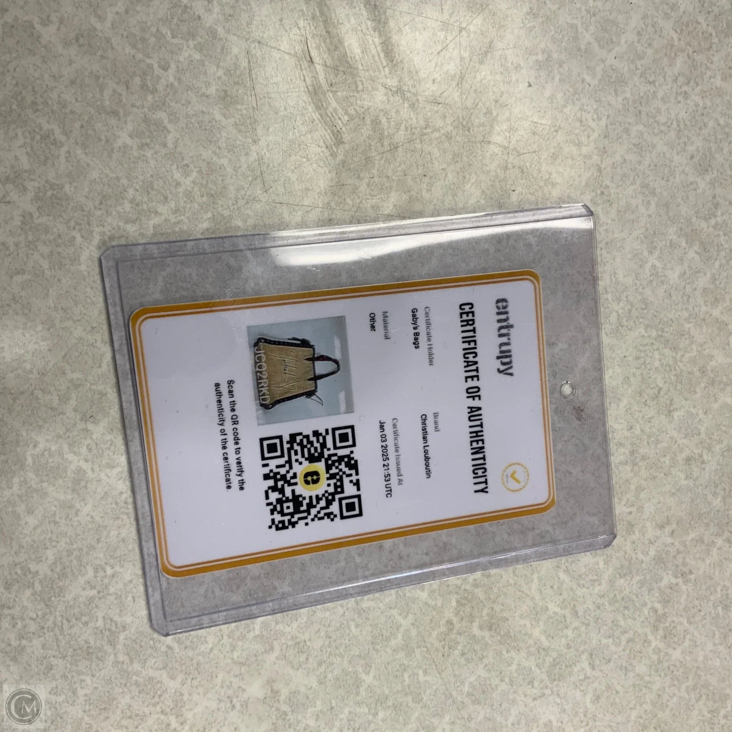 Handbag Luxury Designer By Christian Louboutin, Size: Large