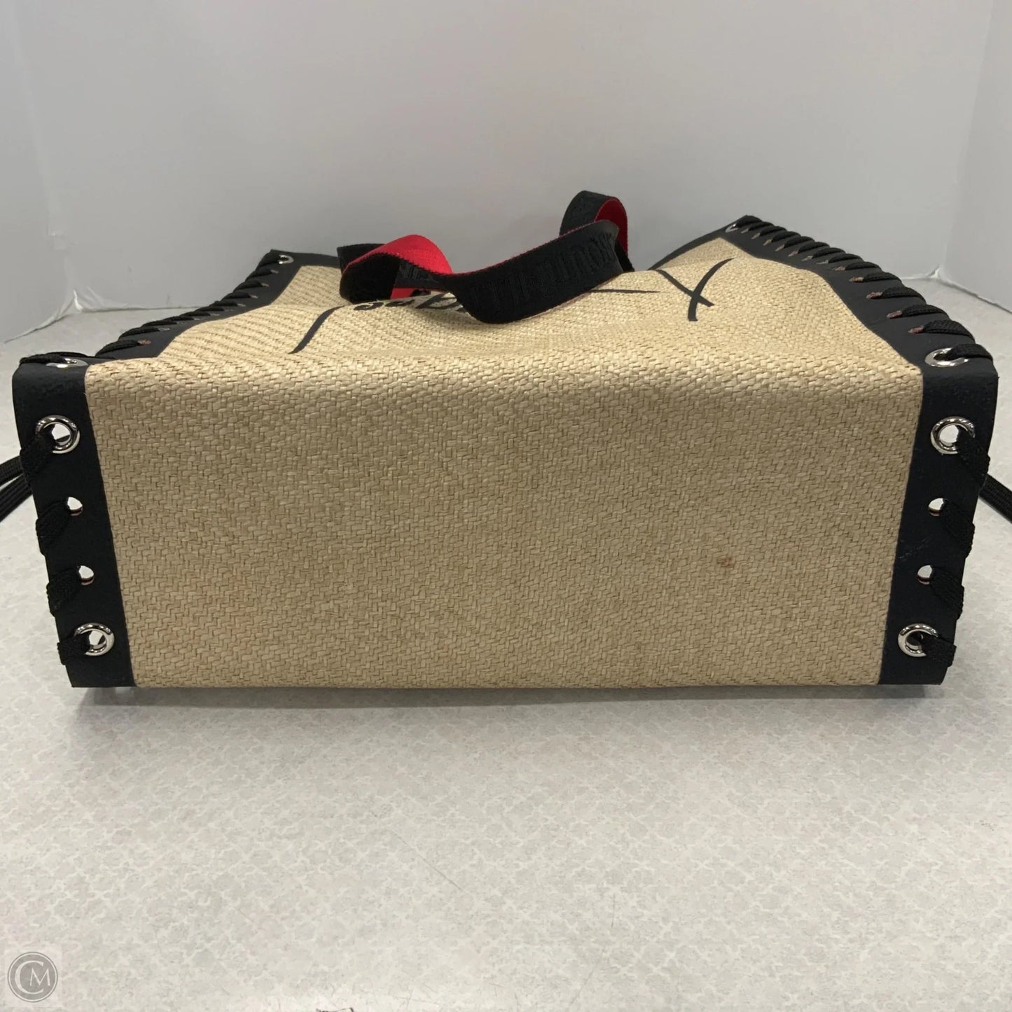 Handbag Luxury Designer By Christian Louboutin, Size: Large