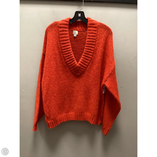 Sweater By A New Day In Orange, Size: Xxl