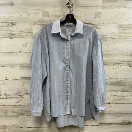 Top Long Sleeve By Aerie In Blue, Size: Xs