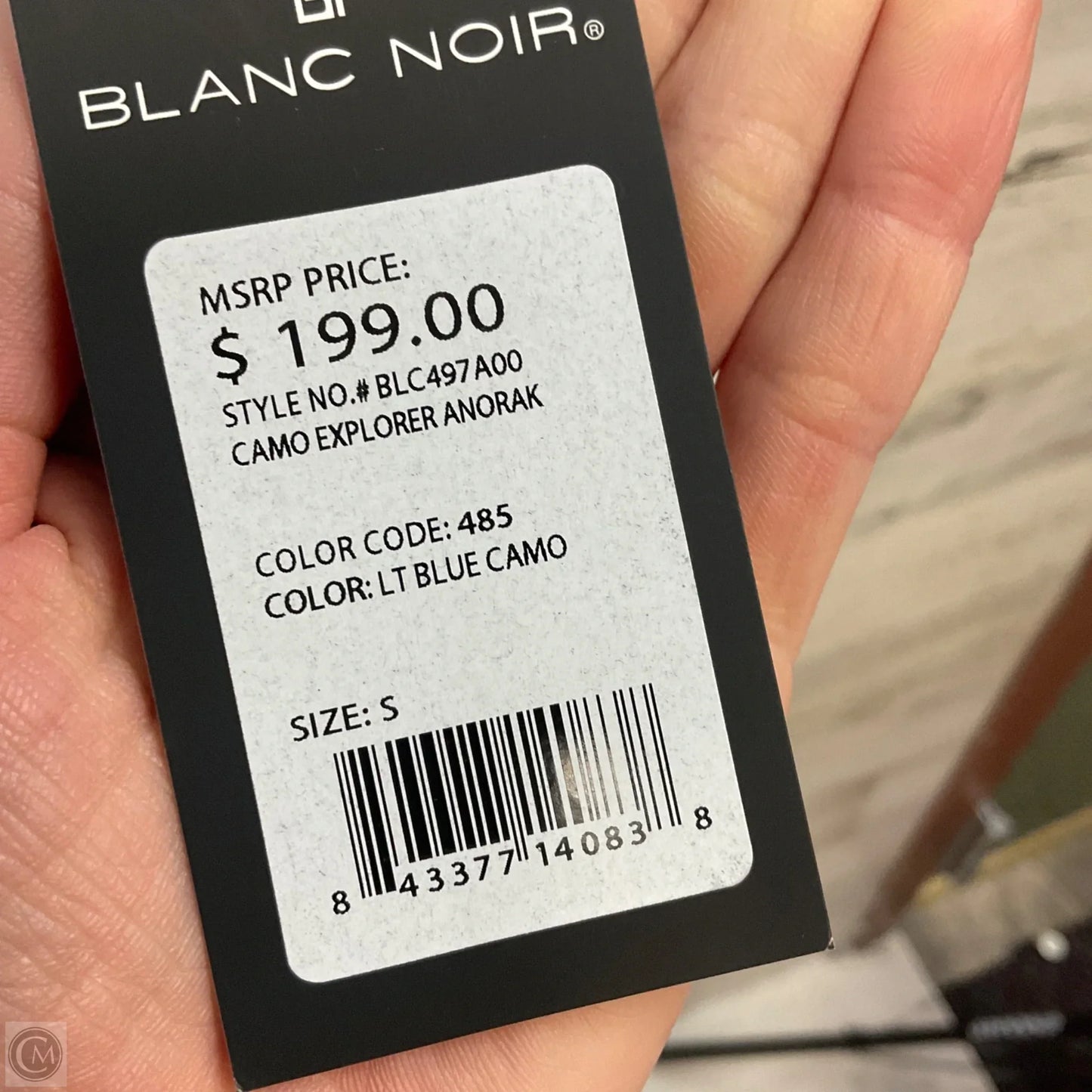 Coat Other By BLANC NOIR In Blue, Size: S