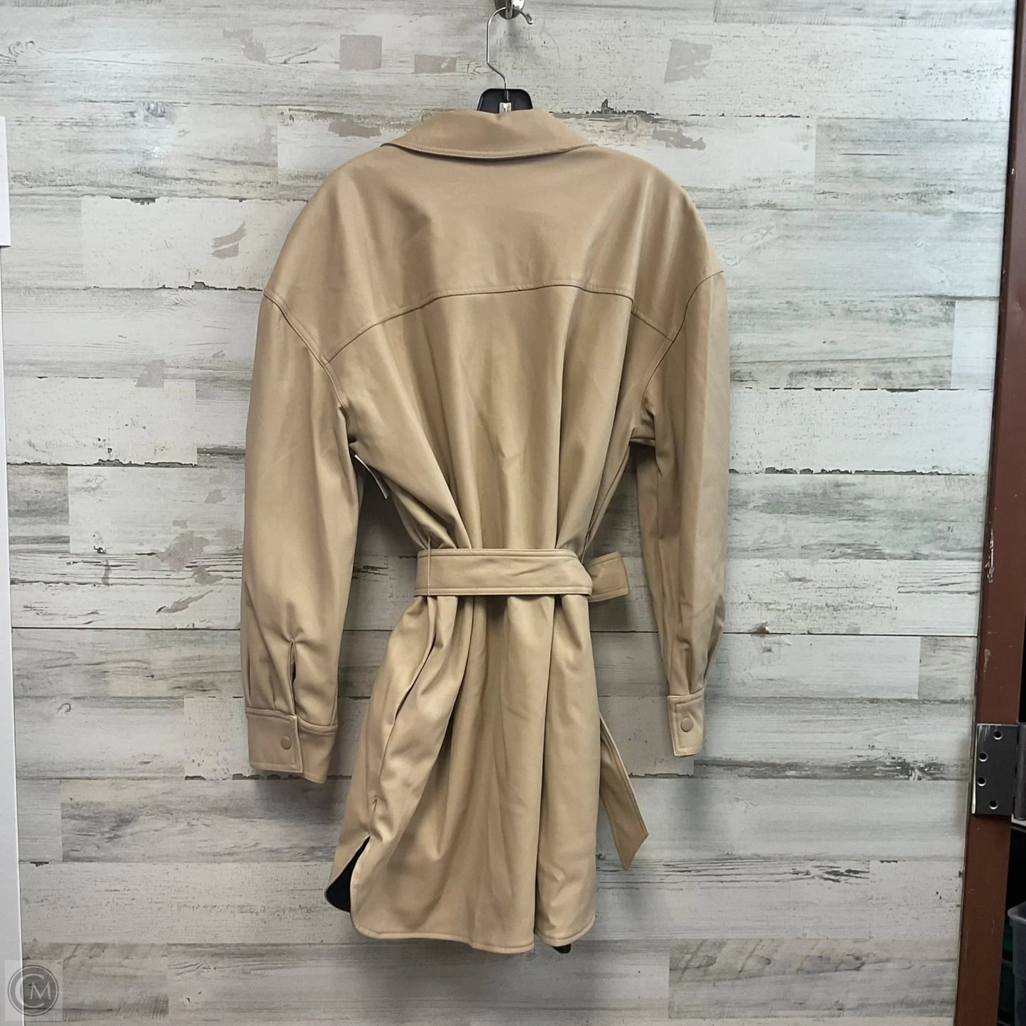 Jacket Leather By Anthropologie In Brown, Size: Xl