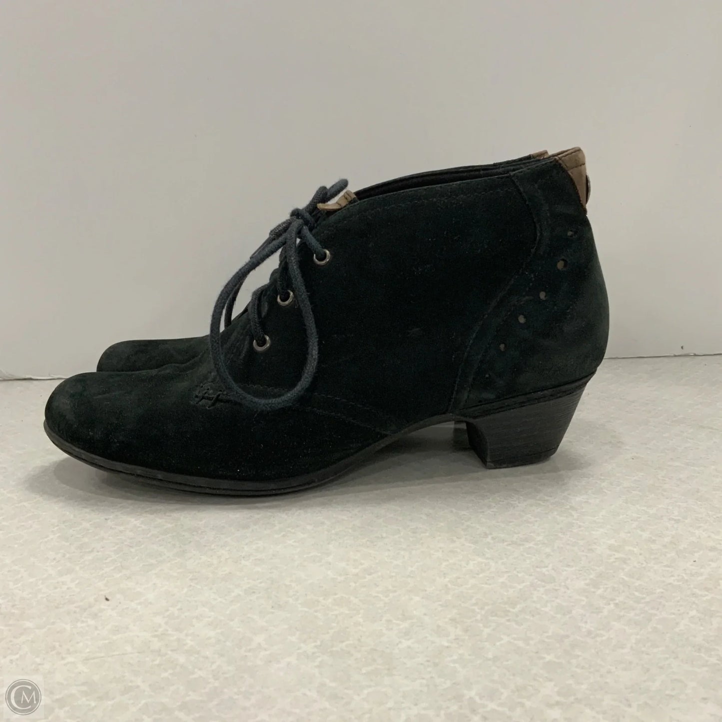 Boots Ankle Heels By Cobb Hill In Black, Size: 8.5