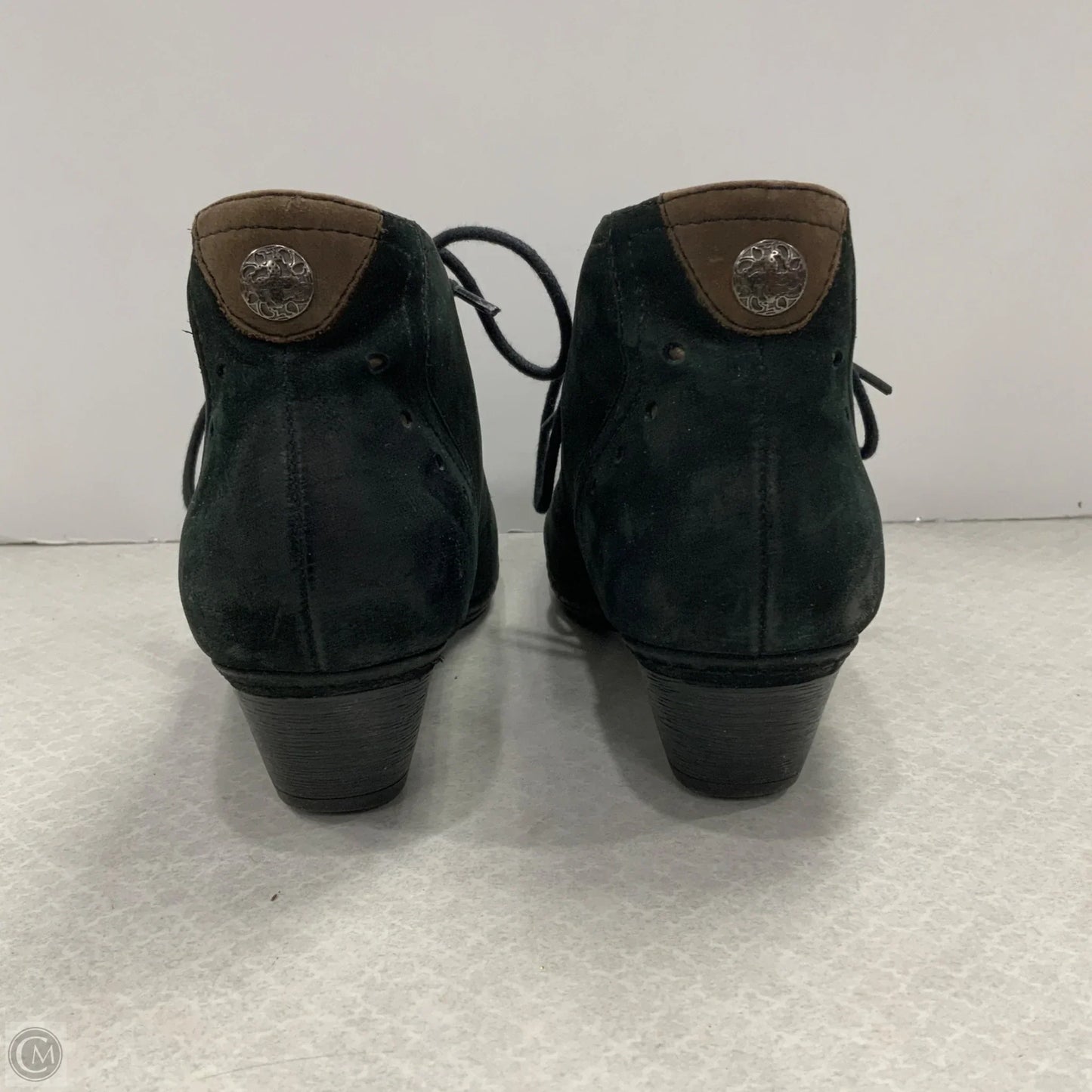 Boots Ankle Heels By Cobb Hill In Black, Size: 8.5