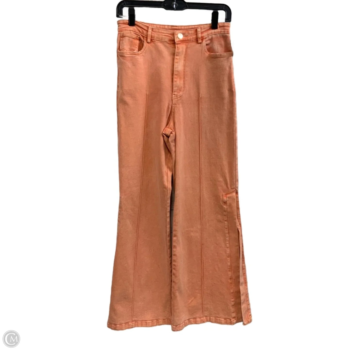 Jeans Flared By En Saison In Orange, Size: L