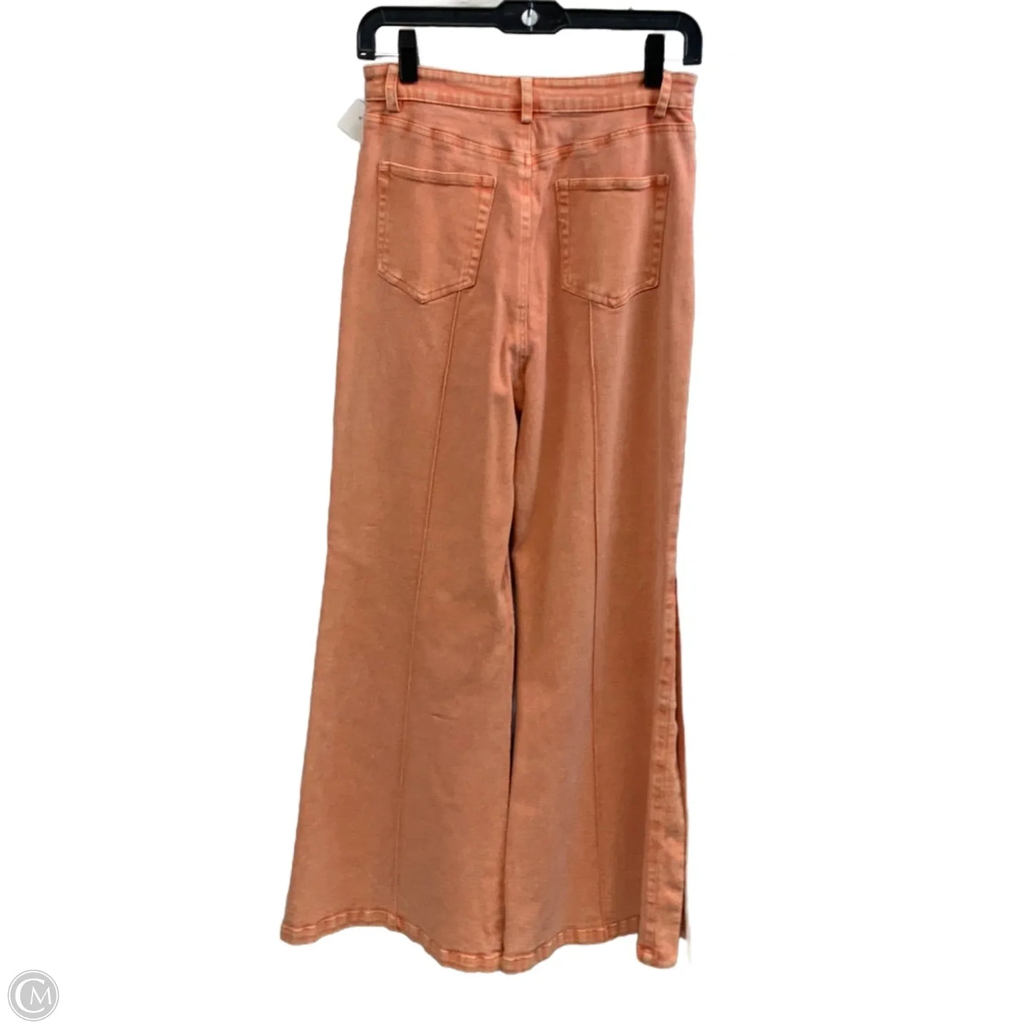 Jeans Flared By En Saison In Orange, Size: L