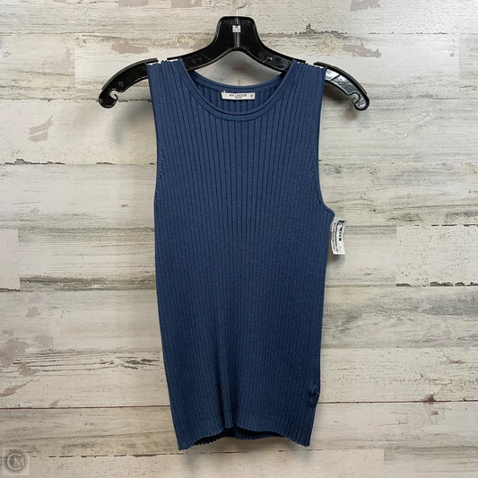 Top Sleeveless By MM. LAFLEUR In Blue, Size: Xs