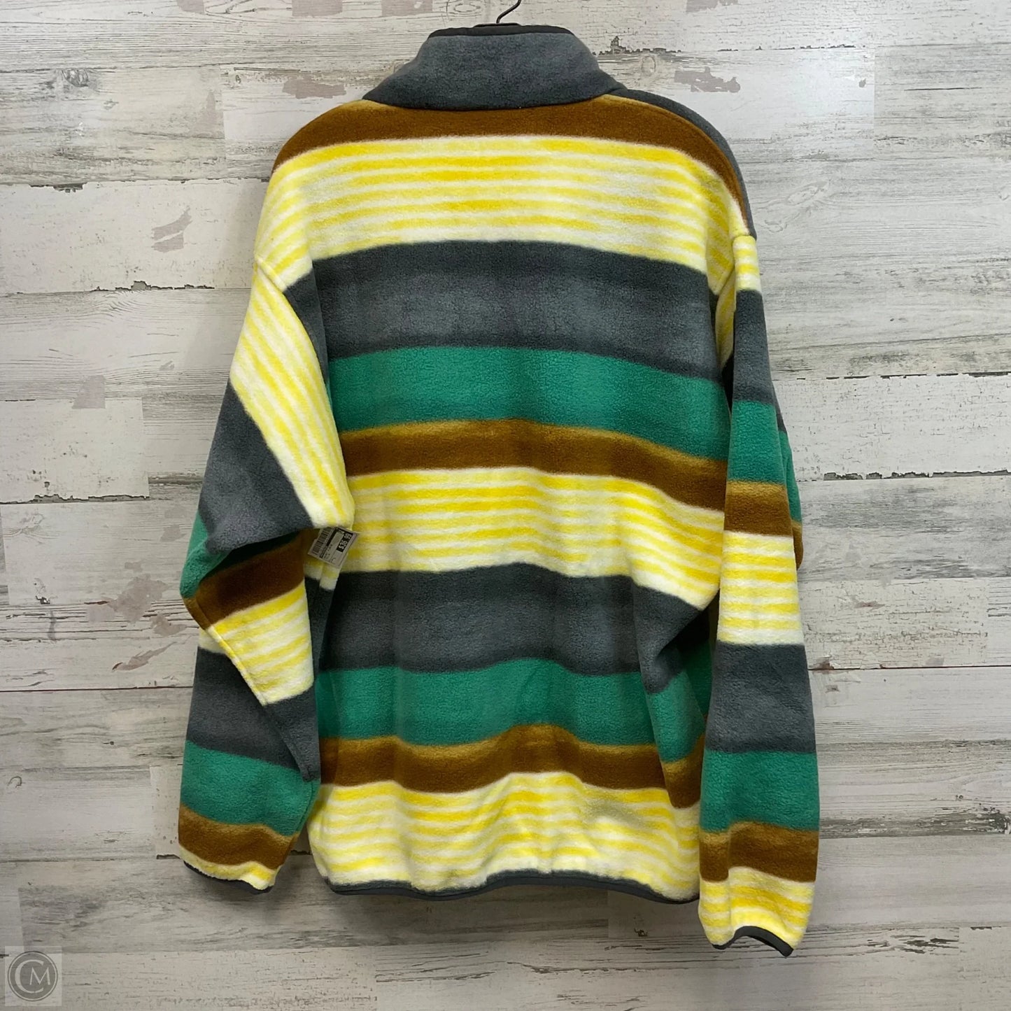 Jacket Fleece By Patagonia In Yellow, Size: L